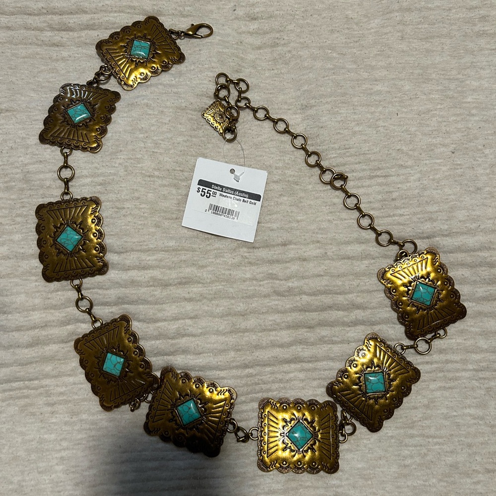 Chain link belt